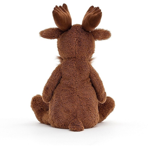 Jellycat Chocolate Brown Maple Moose Plush retired 13” - Picture 9 of 10